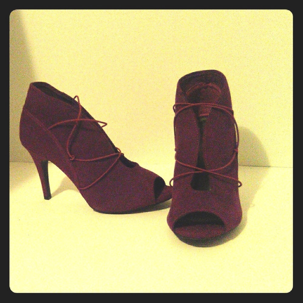Burgandy Heels